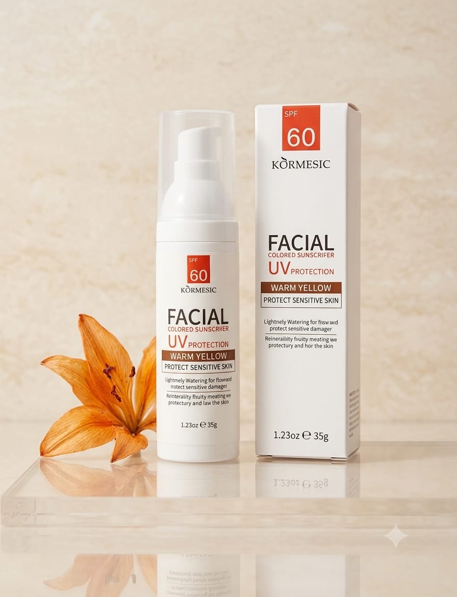Crema protectora solar facial